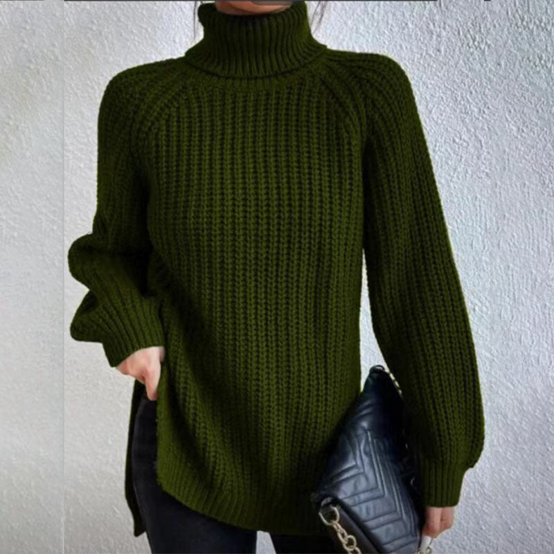 Cozy Wool High-Neck Sweater