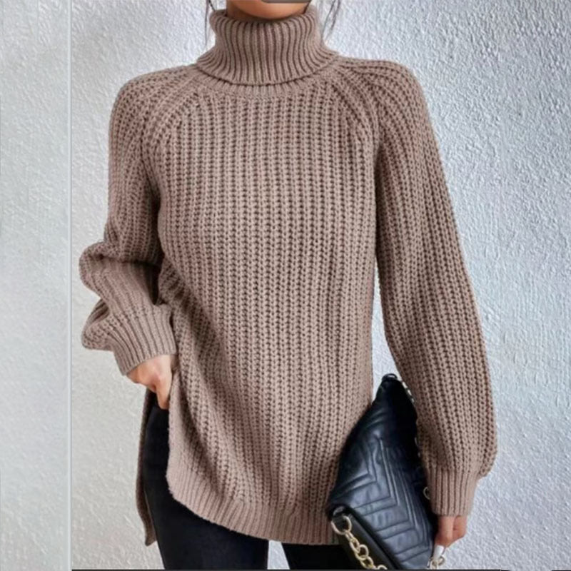 Cozy Wool High-Neck Sweater